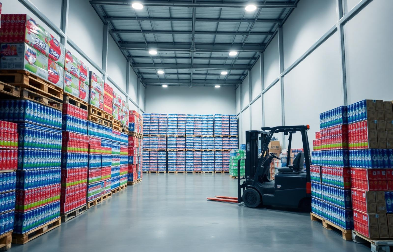 Beverage distribution warehouse